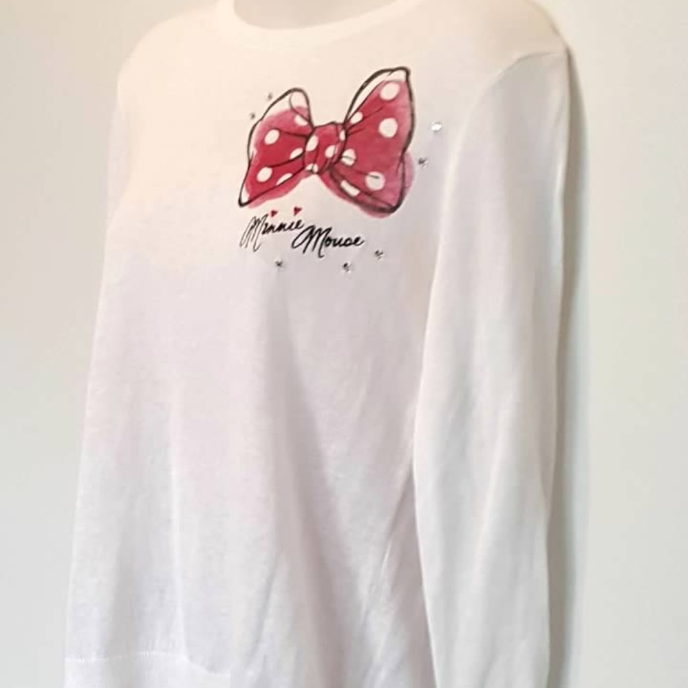 Disney Parks Size XS Wool Blend Bow Back Sweater